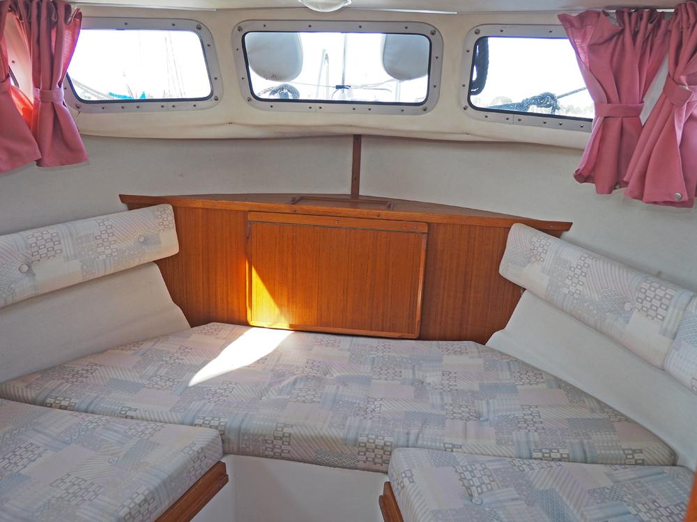 Achterkajuit, Accommodatie